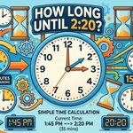 How Long Until 220 Quick Time Calculator, Examples & Easy Method