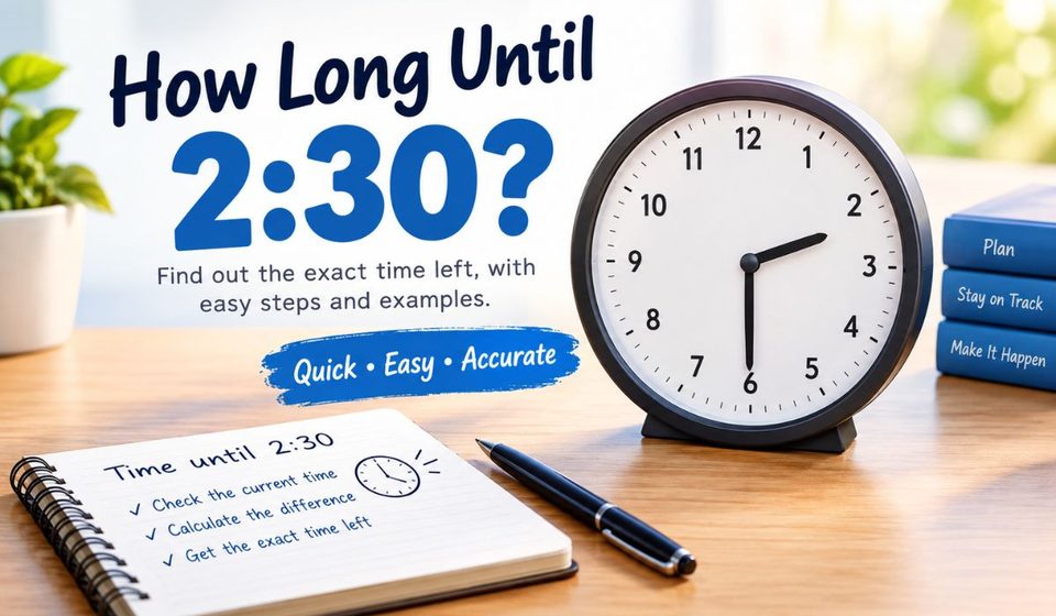 How Long Until 230 Quick Time Calculator, Examples & Easy Method