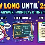 How Long Until 240 Quick Answer, Formulas and Time Tables