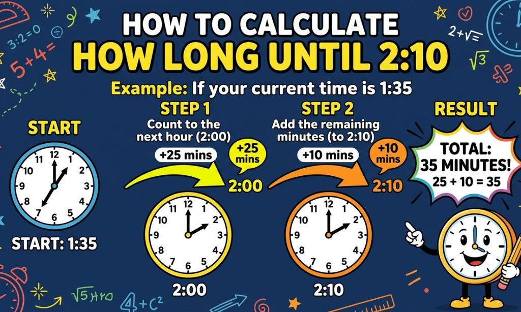 How to Calculate How Long Until 210