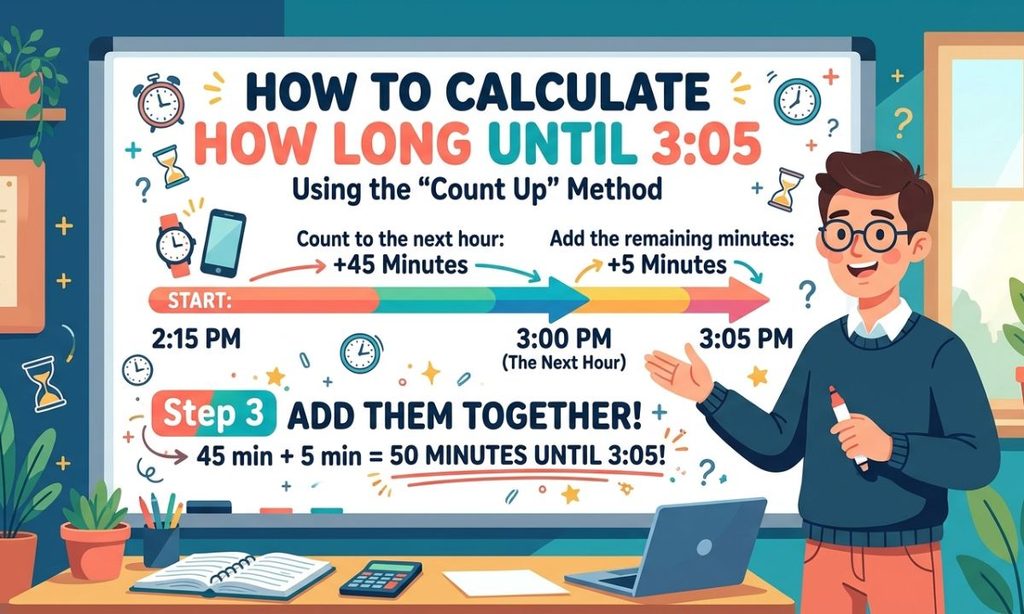 How to Calculate How Long Until 305